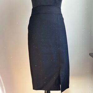 White House Black Market Classic Black Pencil Skirt